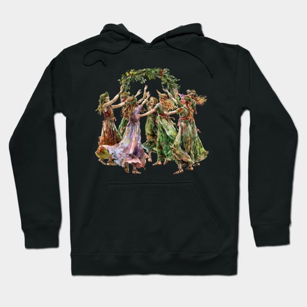 Beltane Celebration Hoodie by Sanatore Silvarum Designs